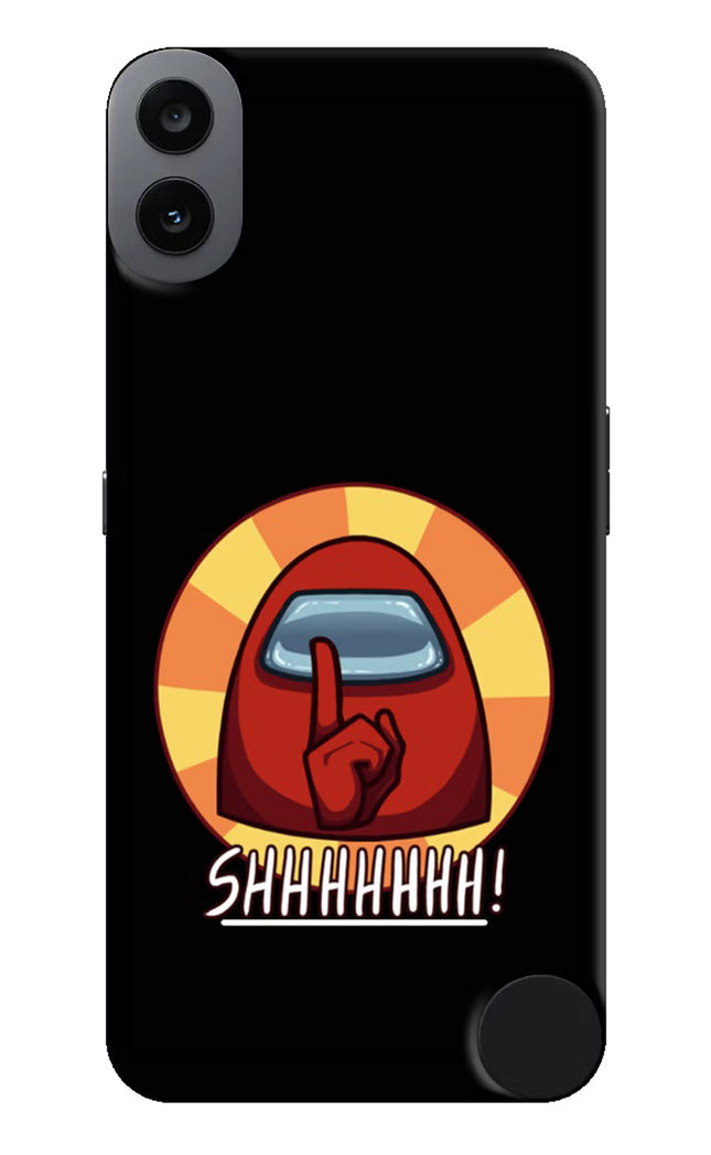 Among Us Shhh! CMF by Nothing Phone 1 Hard Case Back Cover by Casekaro