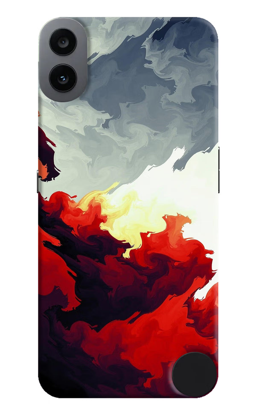 Fire Cloud CMF by Nothing Phone 1 Back Cover, Hard case