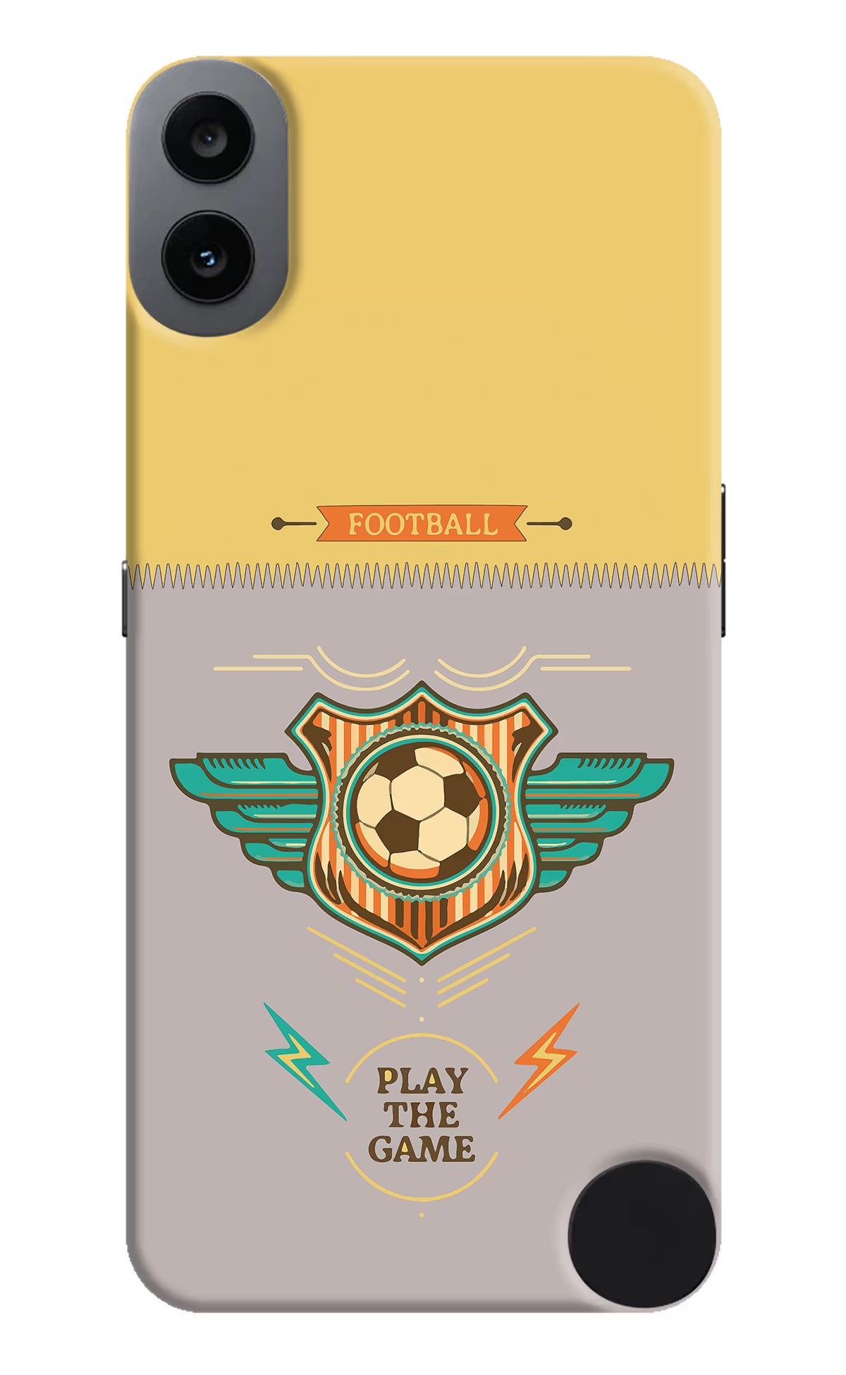 Football CMF by Nothing Phone 1 Hard Case Back Cover by Casekaro