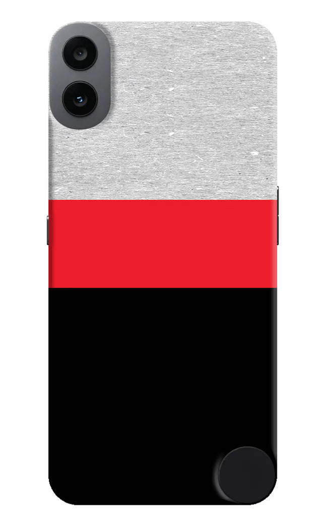 Tri Color Pattern CMF by Nothing Phone 1 Hard Case Back Cover by Casekaro