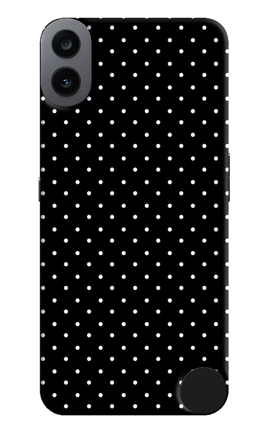 White Dots CMF by Nothing Phone 1 Hard Case Back Cover by Casekaro