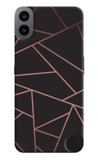 Geometric Pattern CMF by Nothing Phone 1 Hard Case Back Cover by Casekaro