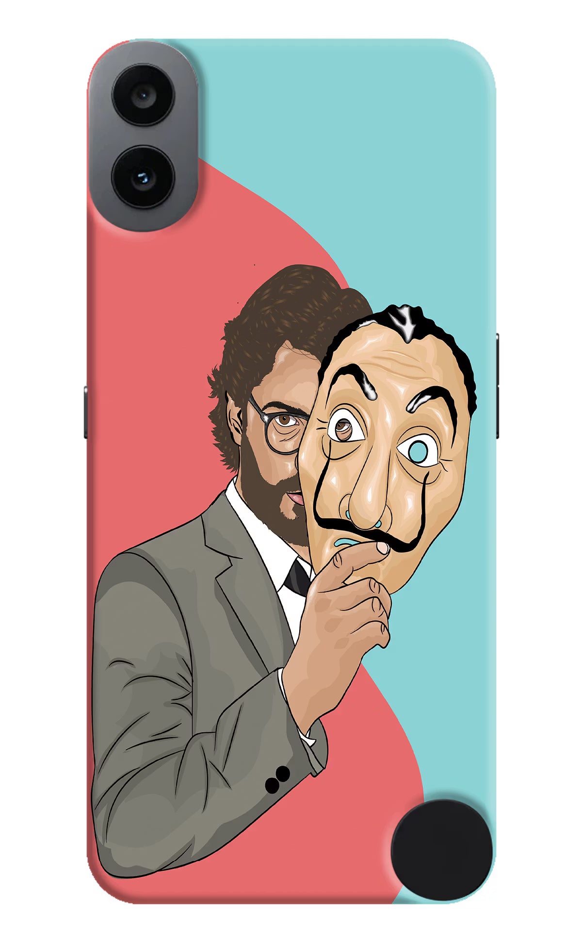 Professor CMF by Nothing Phone 1 Hard Case Back Cover by Casekaro