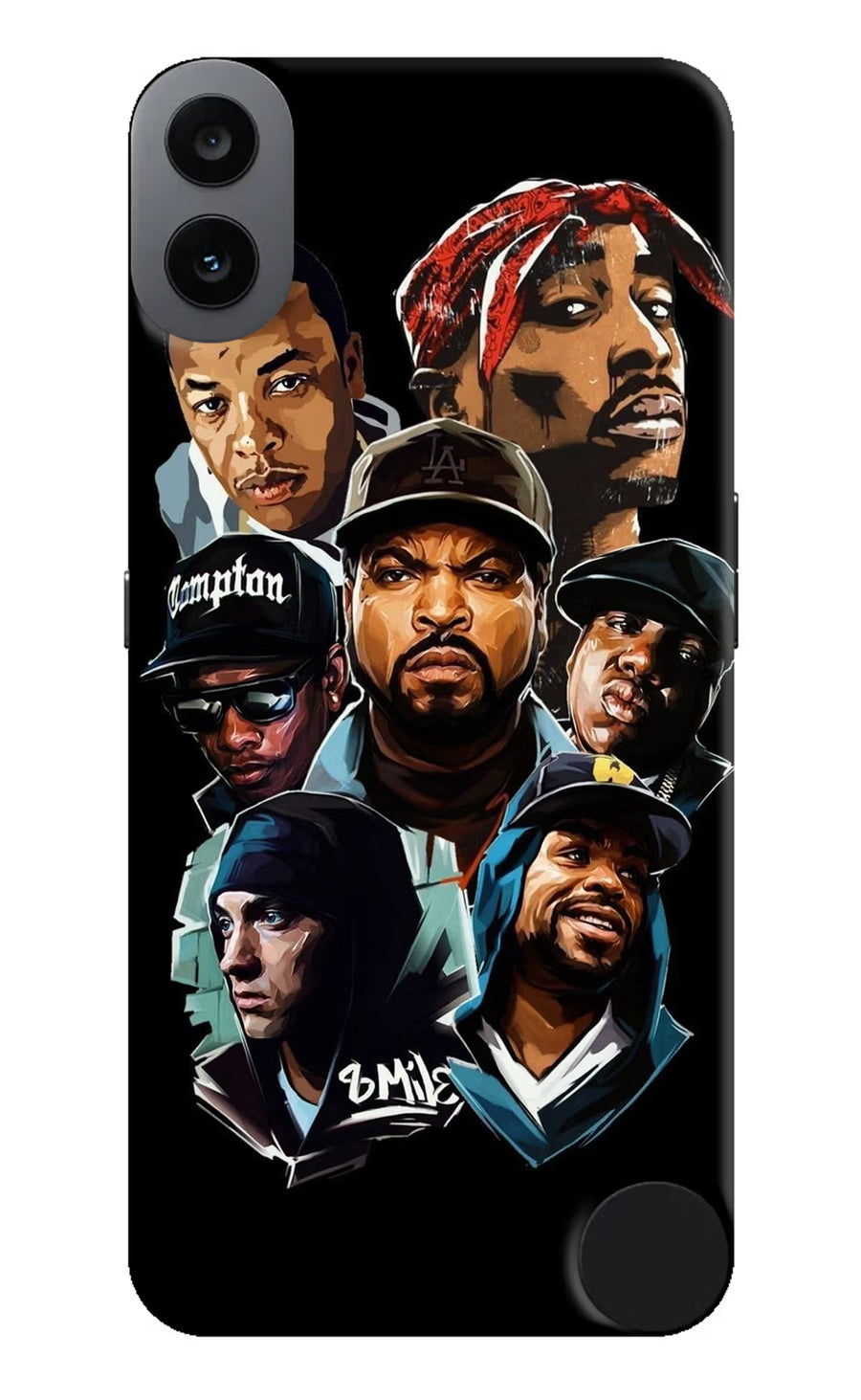 Rappers CMF by Nothing Phone 1 Back Cover, Hard case