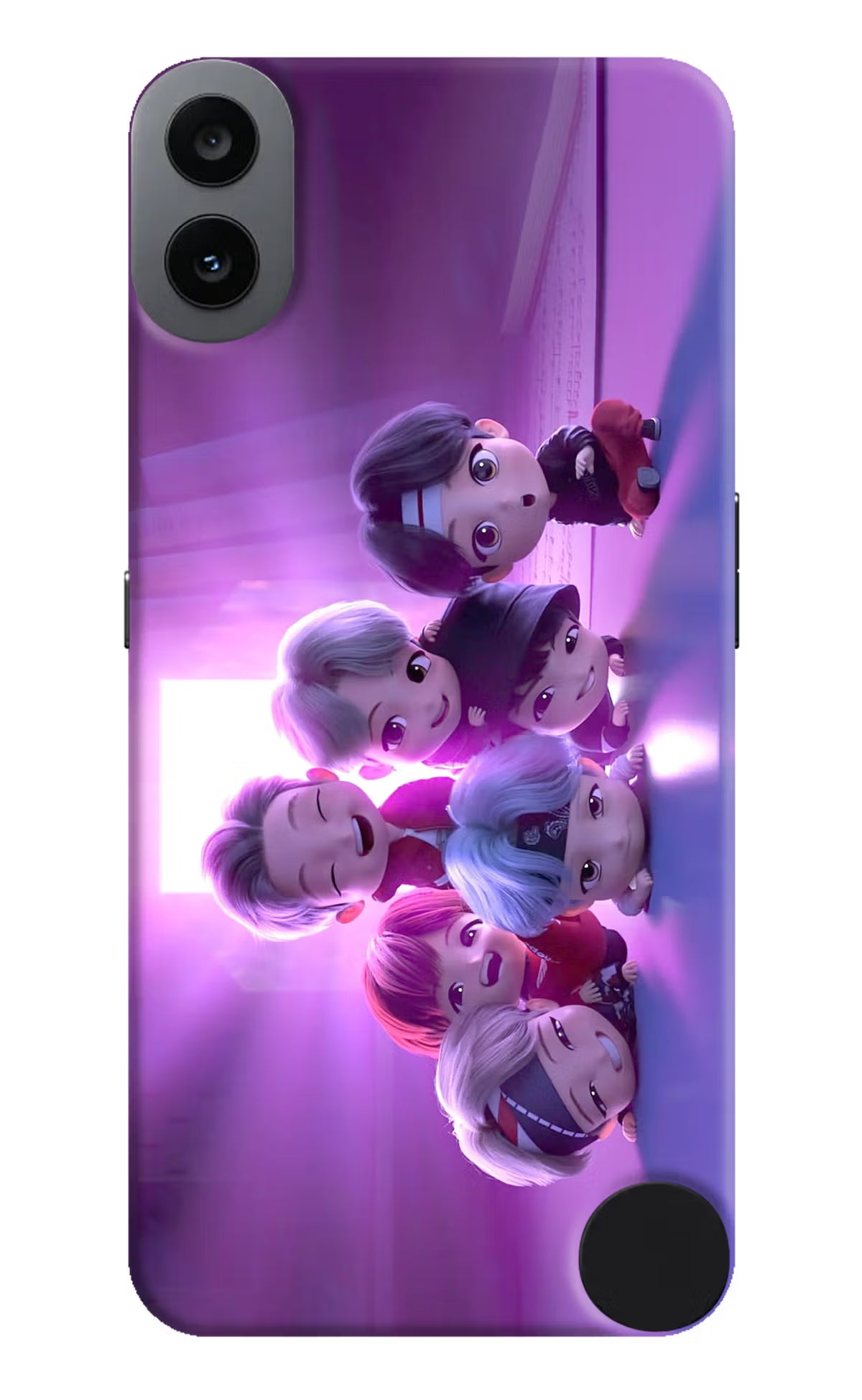 BTS Chibi CMF by Nothing Phone 1 Hard Case Back Cover by Casekaro