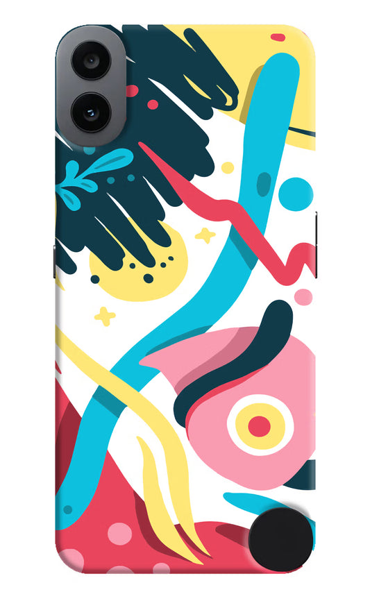 Trippy CMF by Nothing Phone 1 Hard Case Back Cover by Casekaro