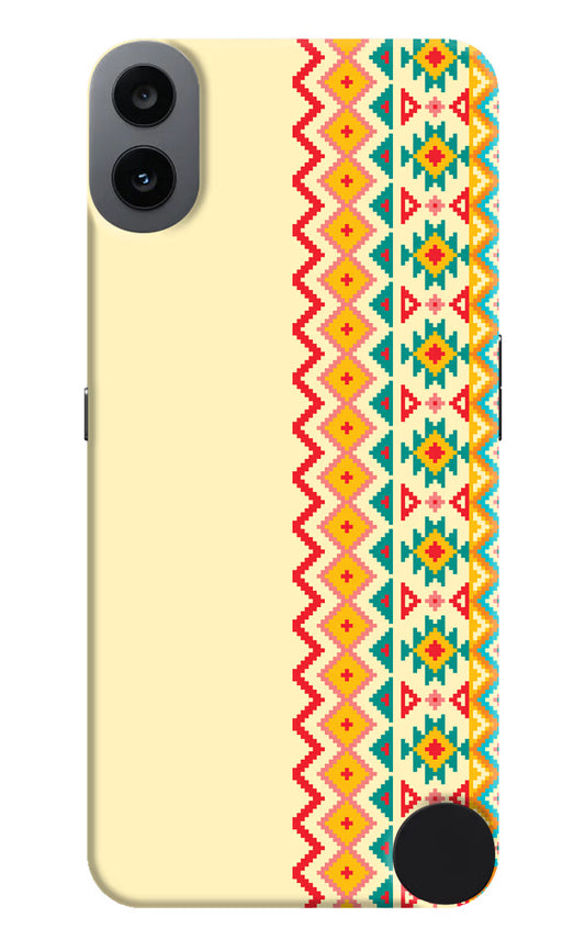 Ethnic Seamless CMF by Nothing Phone 1 Hard Case Back Cover by Casekaro