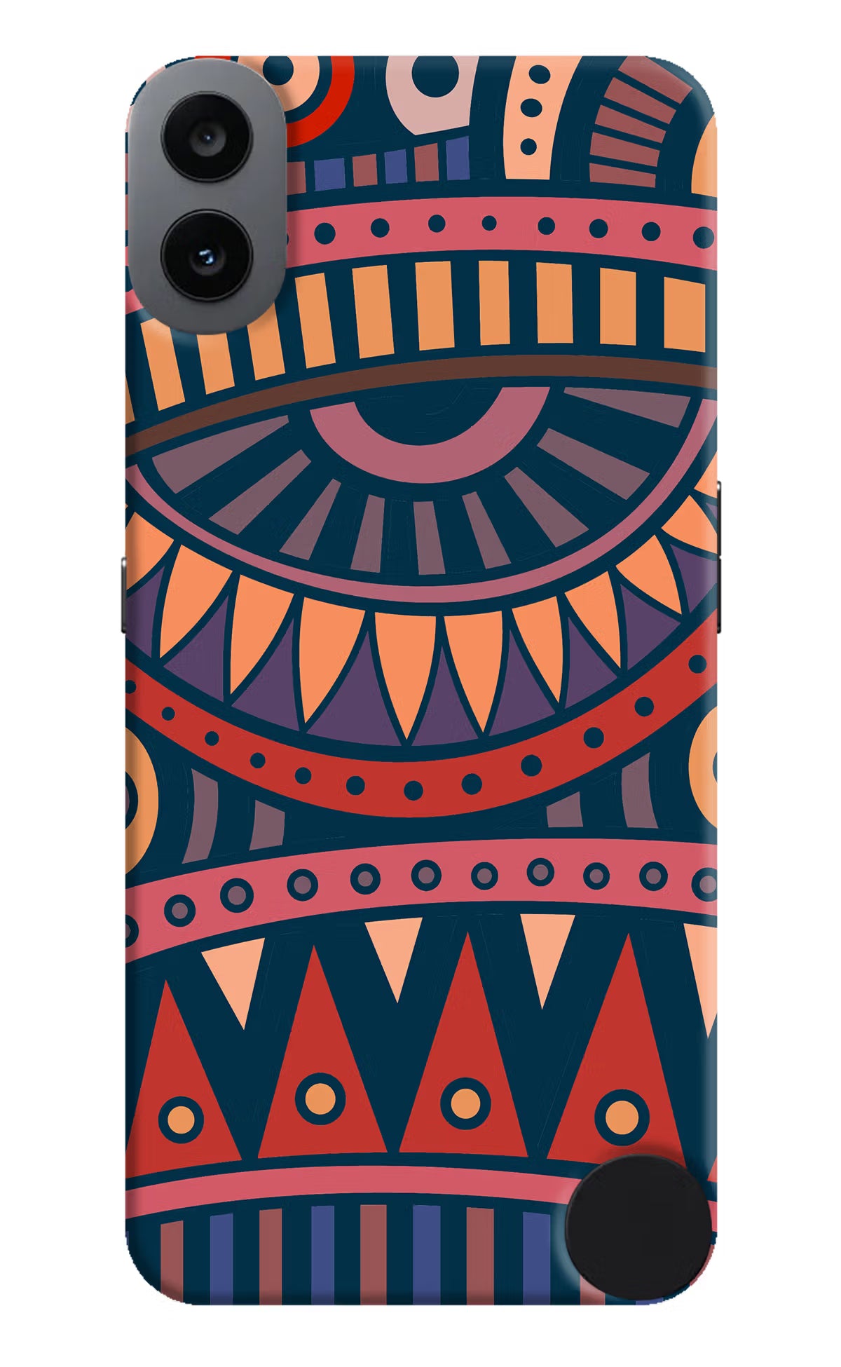 African Culture Design CMF by Nothing Phone 1 Hard Case Back Cover by Casekaro