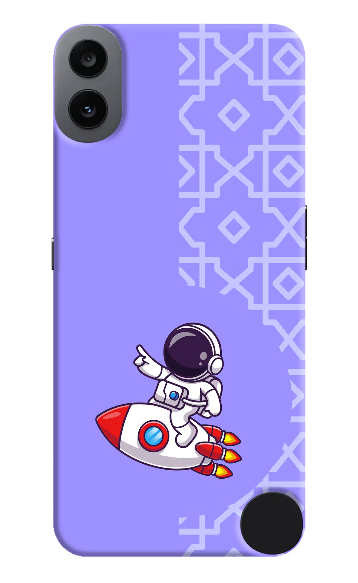 Cute Astronaut CMF by Nothing Phone 1 Hard Case Back Cover by Casekaro