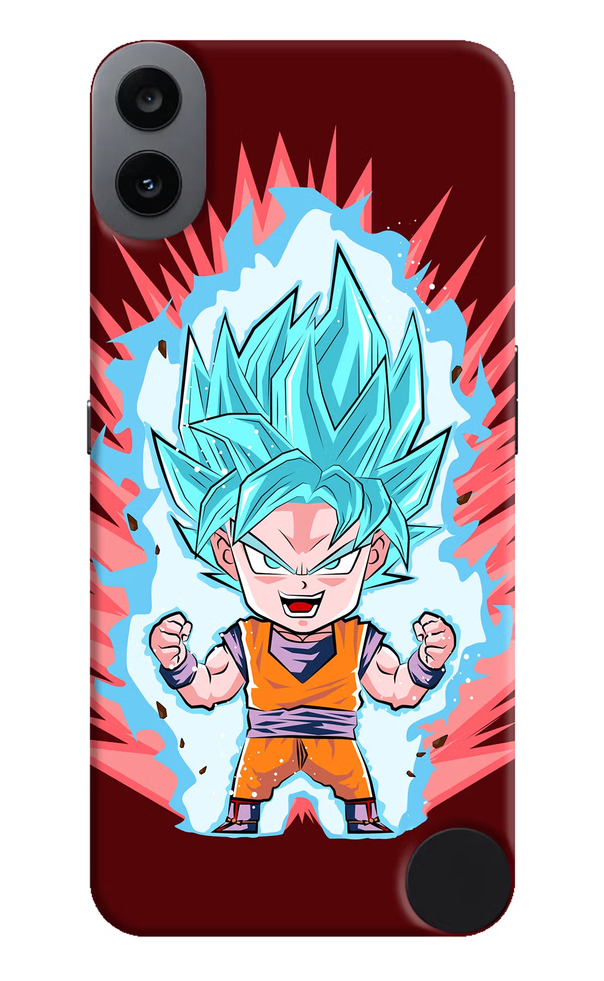 Goku Little CMF by Nothing Phone 1 Hard Case Back Cover by Casekaro