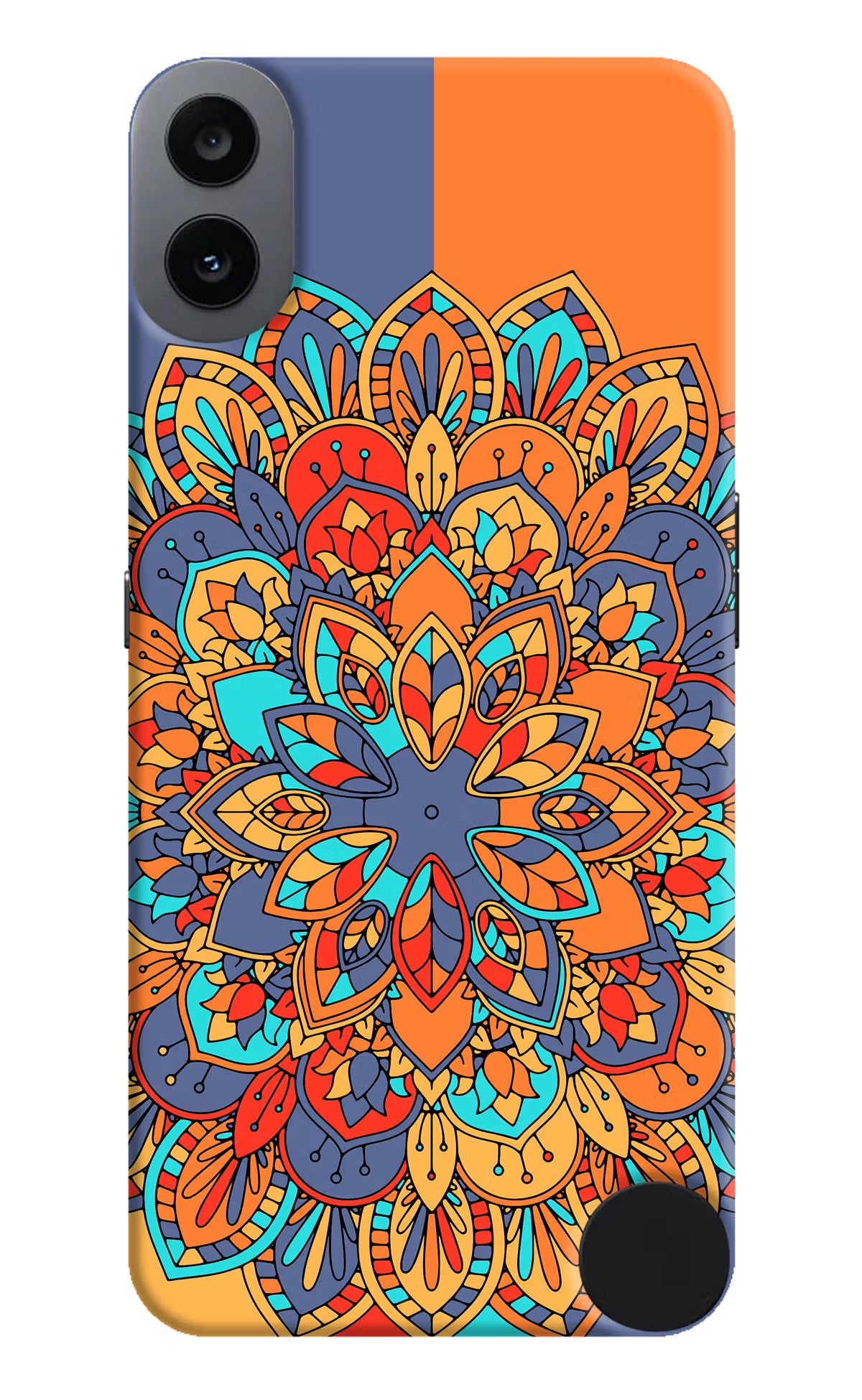 Color Mandala CMF by Nothing Phone 1 Hard Case Back Cover by Casekaro