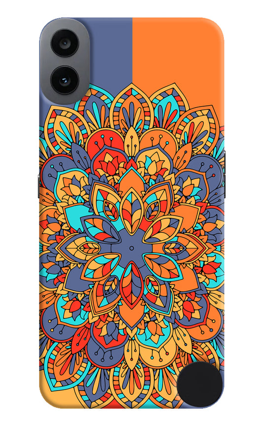 Color Mandala CMF by Nothing Phone 1 Hard Case Back Cover by Casekaro