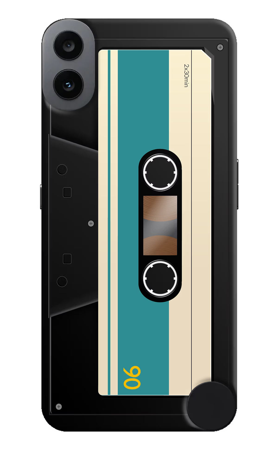 Cassette CMF by Nothing Phone 1 Back Cover, Hard case