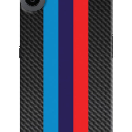 BMW Stripes Pattern CMF by Nothing Phone 1 Hard Case Back Cover by Casekaro