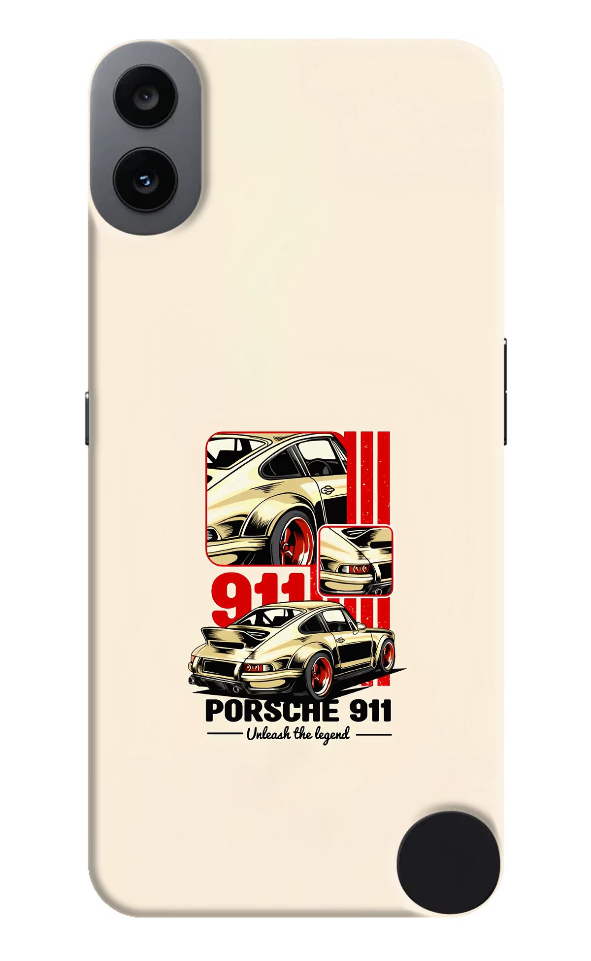 Classic Porsche 911 CMF by Nothing Phone 1 Hard Case Back Cover by Casekaro