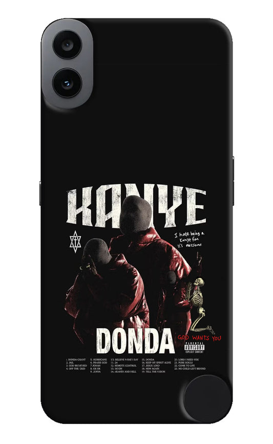 Donda Kanye West CMF by Nothing Phone 1 Hard Case Back Cover by Casekaro