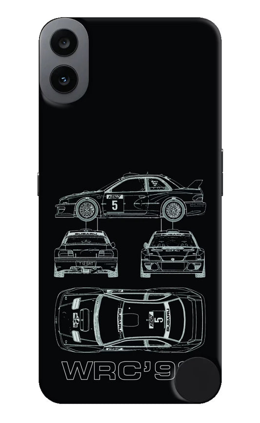 WRC'99 CMF by Nothing Phone 1 Hard Case Back Cover by Casekaro