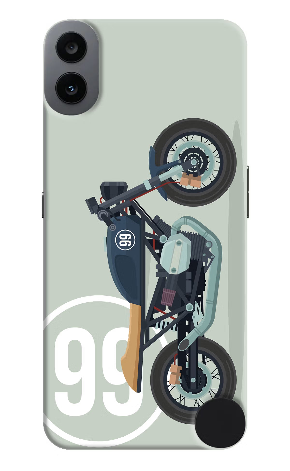 Classic Cafe Racer 99 CMF by Nothing Phone 1 Hard Case Back Cover by Casekaro