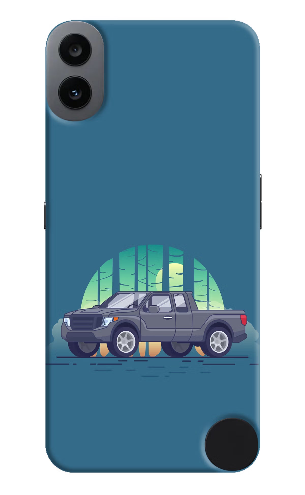 Retro Garage Vibe CMF by Nothing Phone 1 Hard Case Back Cover by Casekaro