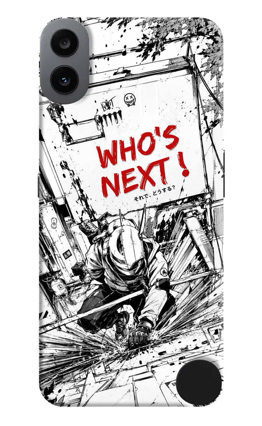 Who's Next CMF by Nothing Phone 1 Back Cover, Hard case