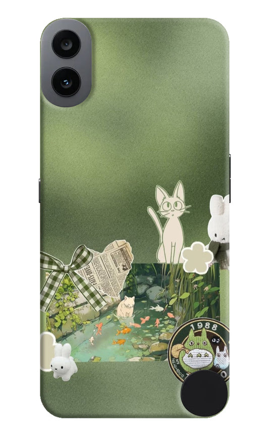 Aesthetic anime CMF by Nothing Phone 1 Back Cover