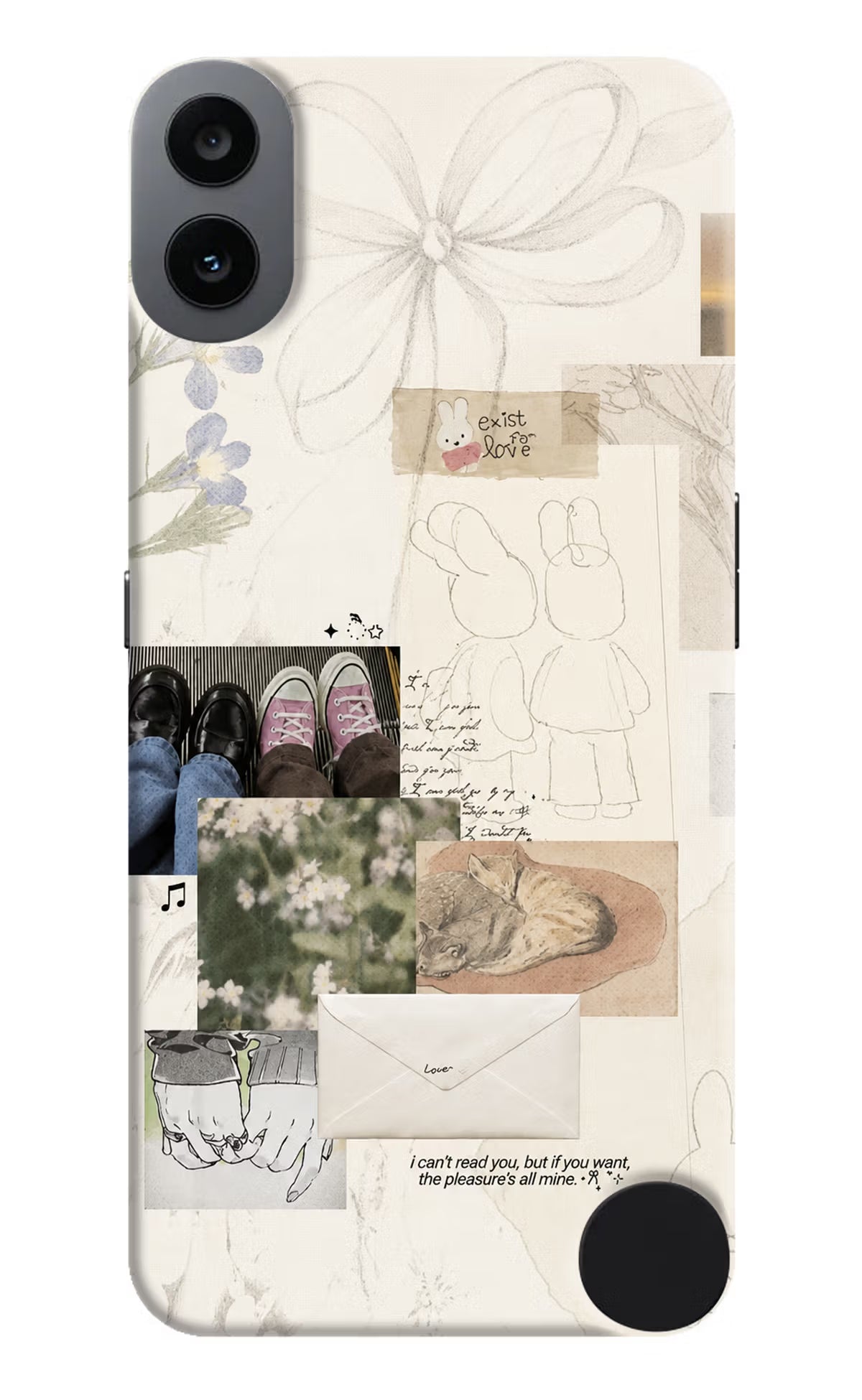 Soft Aesthetic CMF by Nothing Phone 1 Back Cover