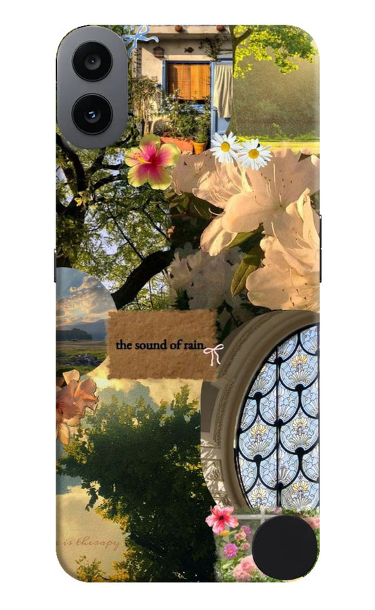 Rain CMF by Nothing Phone 1 Hard Case Back Cover by Casekaro