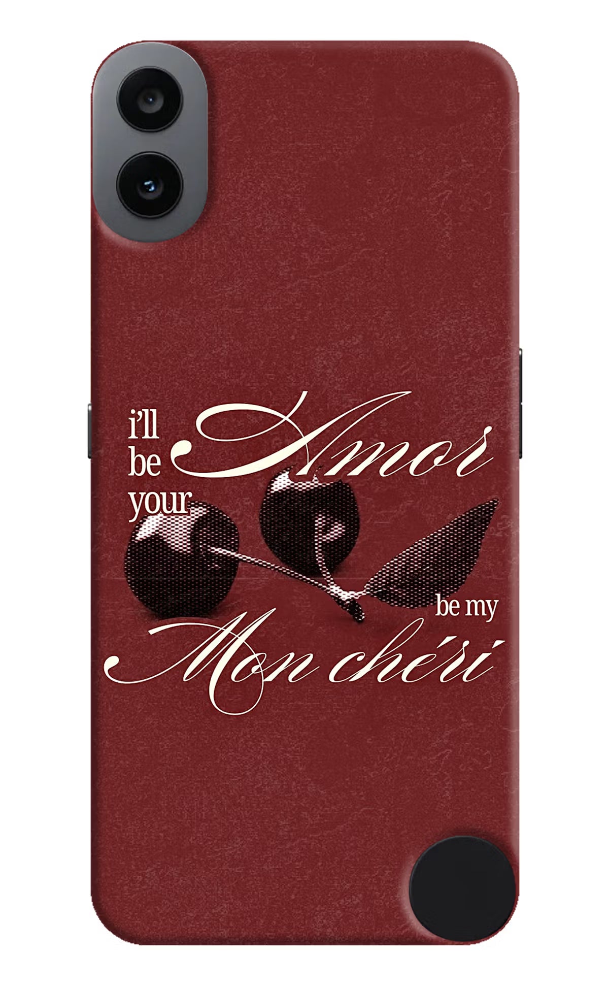 Velvet Cherry CMF by Nothing Phone 1 Back Cover