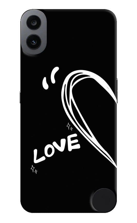 Love Line CMF by Nothing Phone 1 Hard Case Back Cover by Casekaro