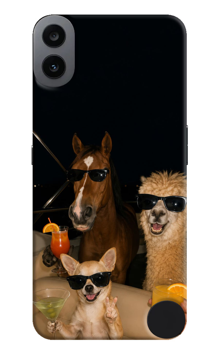Party Squad CMF by Nothing Phone 1 Back Cover, Hard case