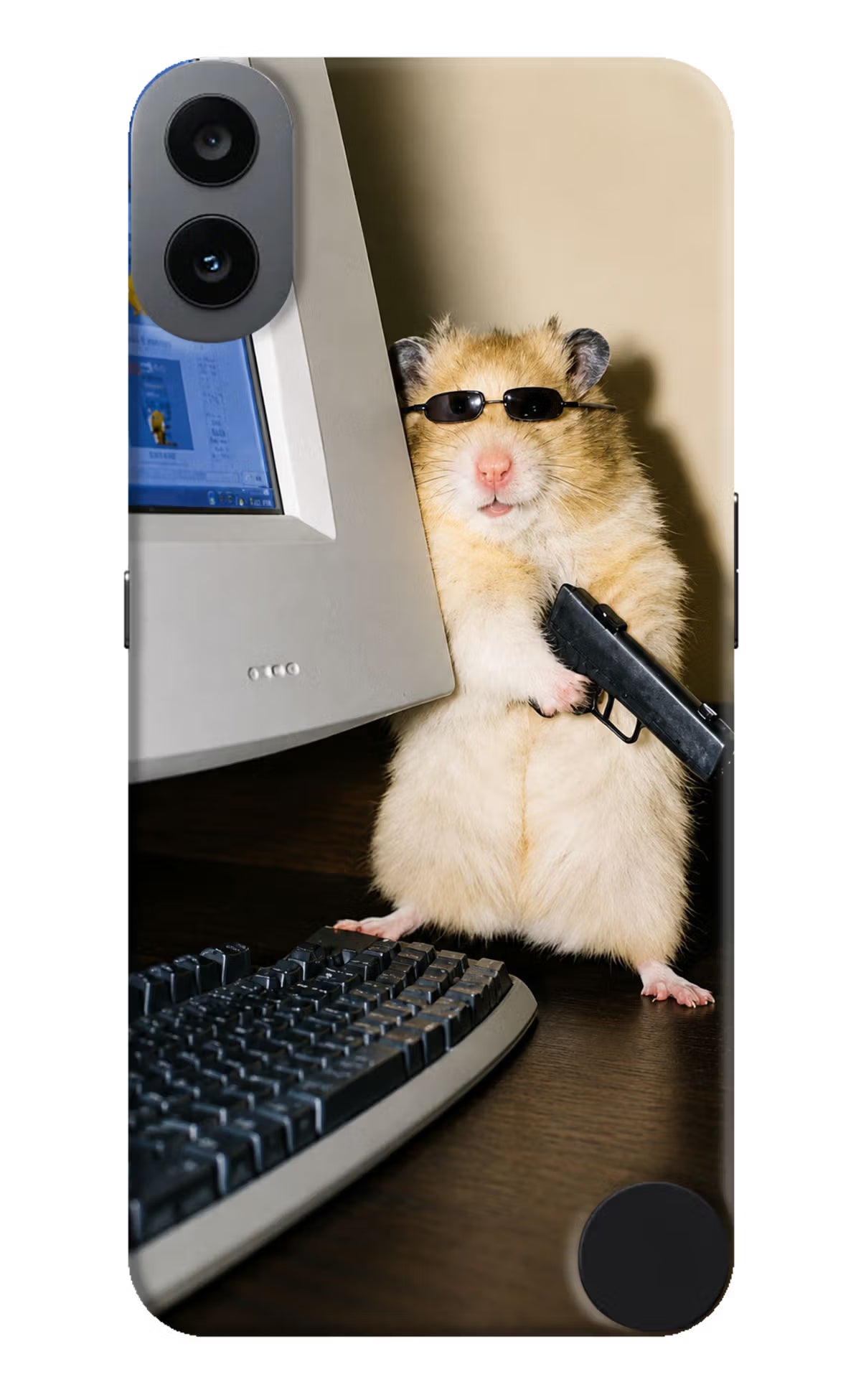 Hacker Hamster CMF by Nothing Phone 1 Back Cover