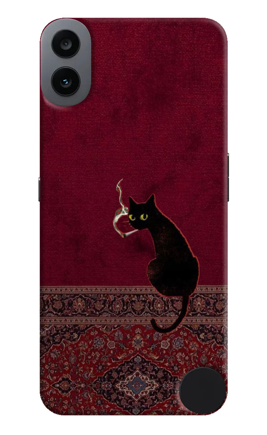 Midnight Cat CMF by Nothing Phone 1 Back Cover, Hard case