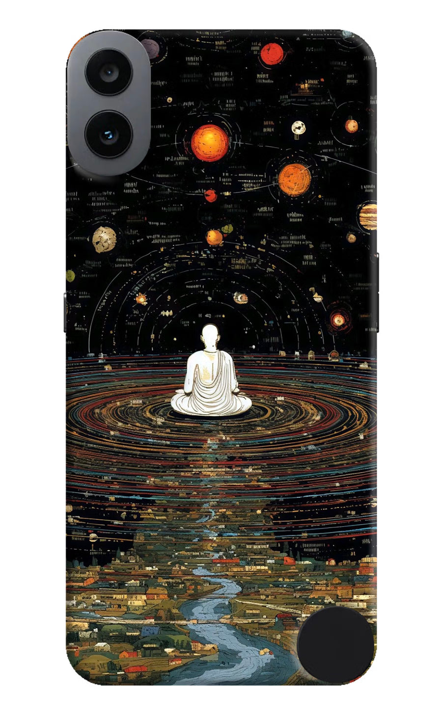 Space Monk CMF by Nothing Phone 1 Back Cover, Hard case
