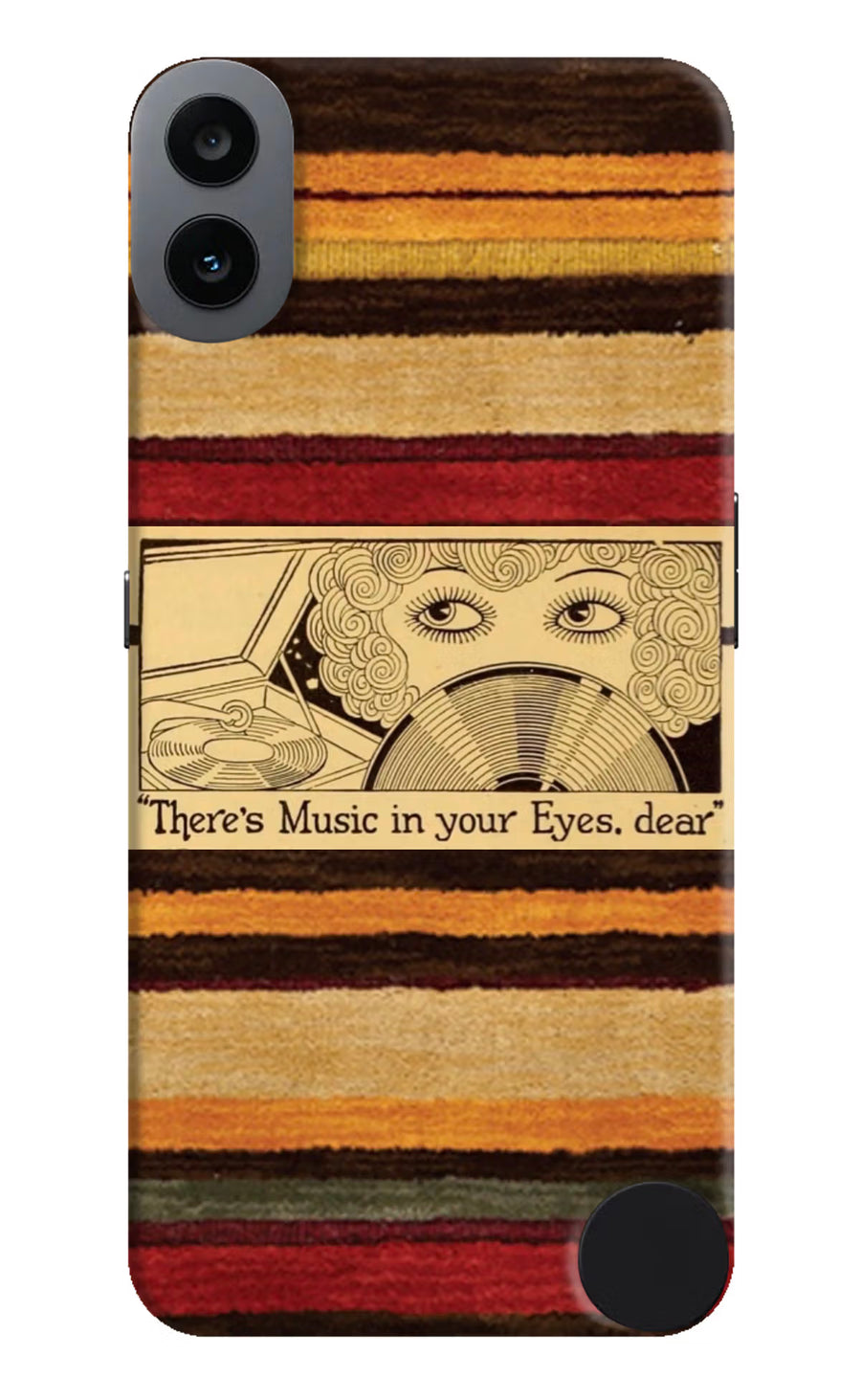 Vinyl Stripes CMF by Nothing Phone 1 Back Cover, Hard case