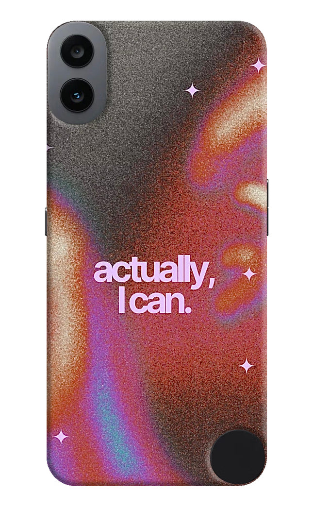 Pink Aura CMF by Nothing Phone 1 Hard Case Back Cover by Casekaro