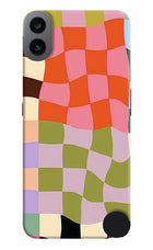 Wavy Grid CMF by Nothing Phone 1 Hard Case Back Cover by Casekaro
