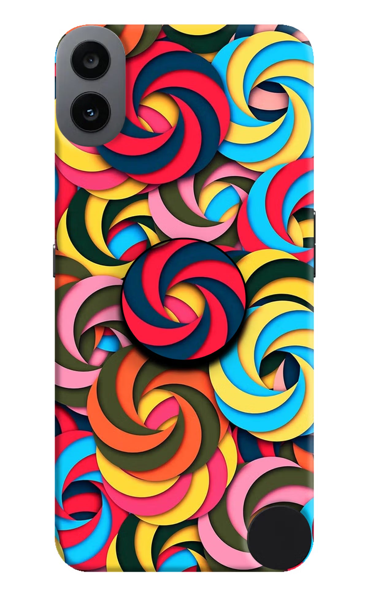 Spiral Pattern CMF by Nothing Phone 1 Pop Case by Casekaro