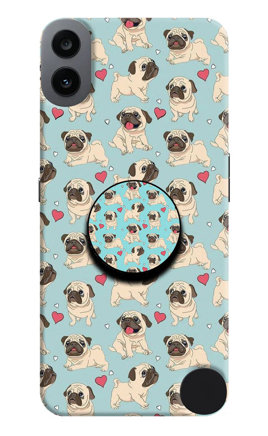Pug Dog CMF by Nothing Phone 1 Pop Case by Casekaro