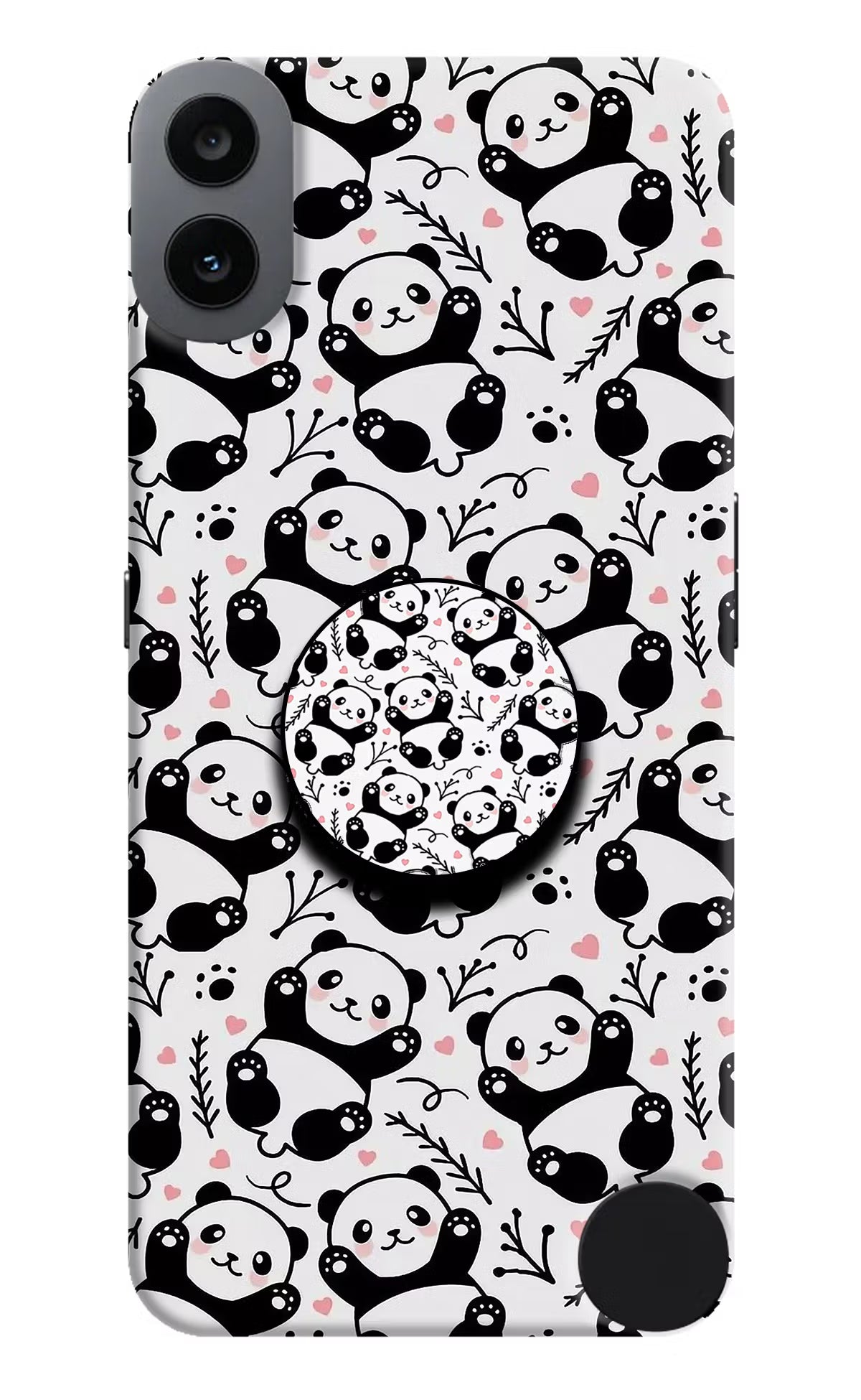 Cute Panda CMF by Nothing Phone 1 Pop Case by Casekaro