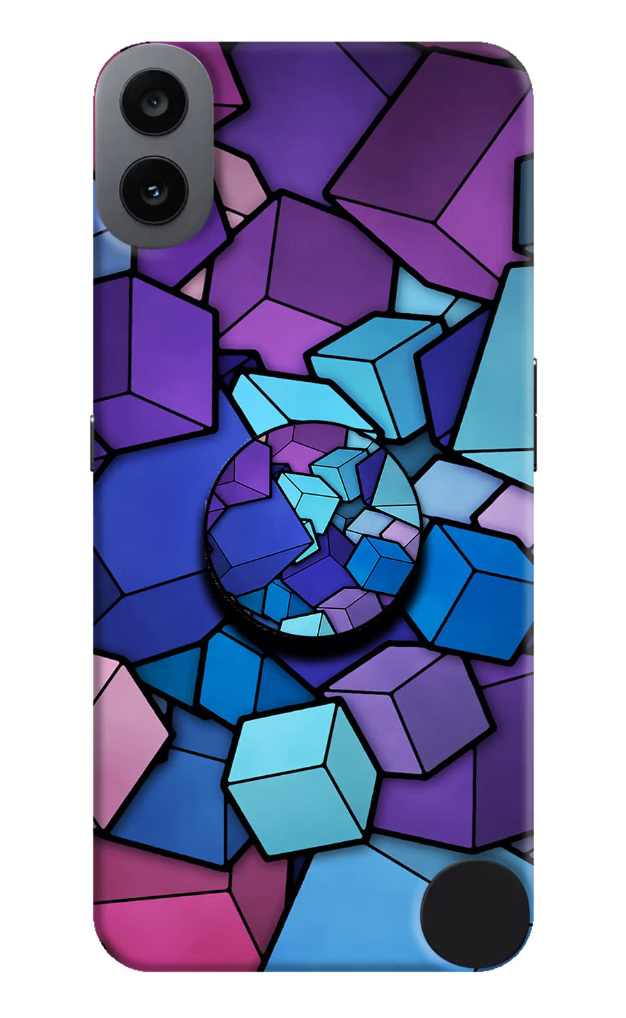 Cubic Abstract CMF by Nothing Phone 1 Pop Case, Hard case