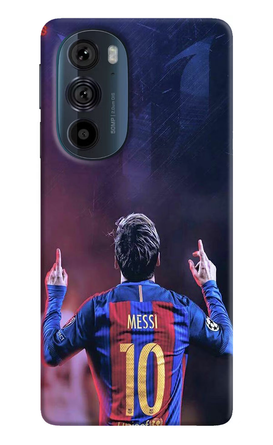 Messi Moto Edge 30 Pro Back Cover, Hard case