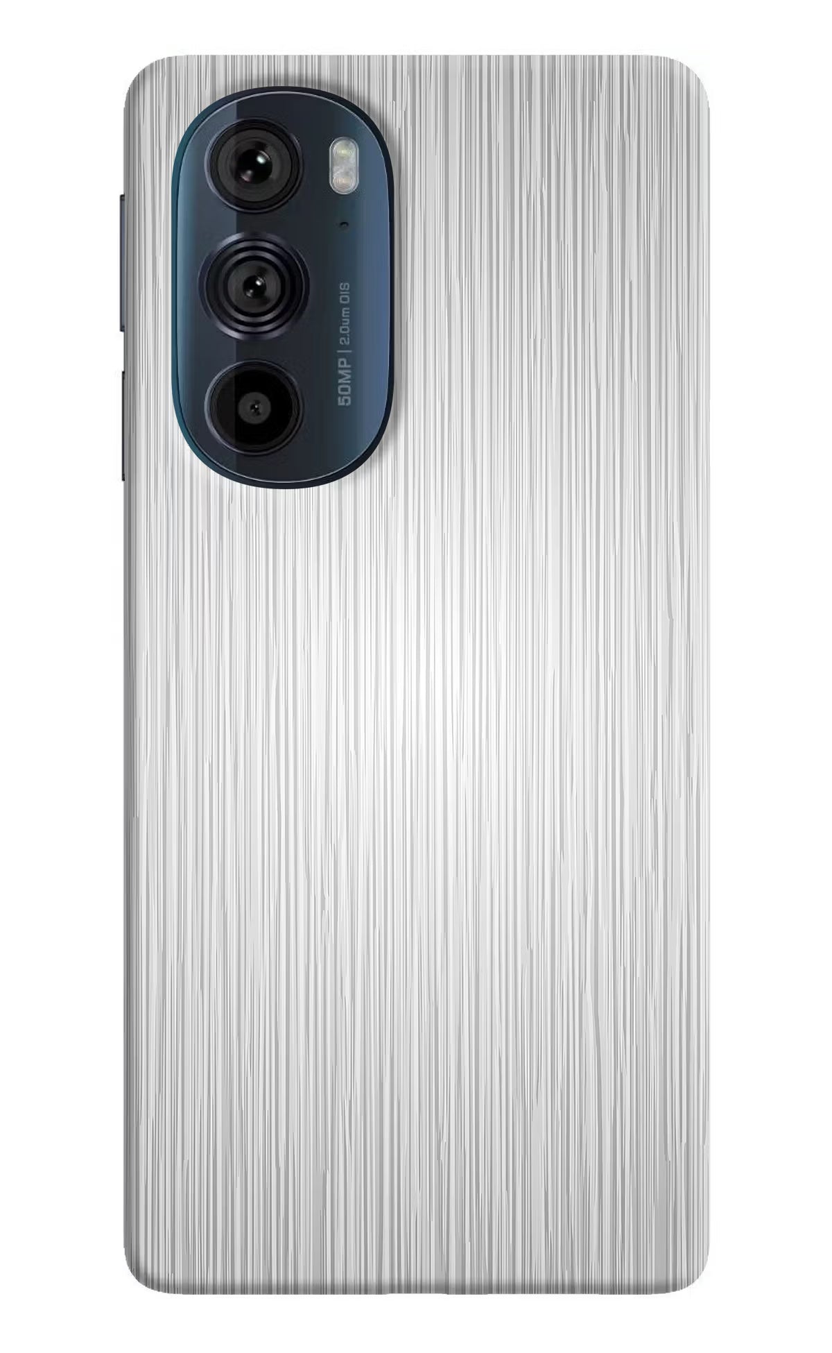 Wooden Grey Texture Moto Edge 30 Pro Hard Case Back Cover by Casekaro
