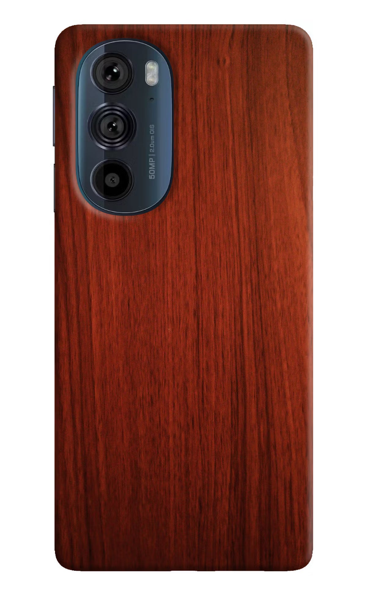 Wooden Plain Pattern Moto Edge 30 Pro Hard Case Back Cover by Casekaro