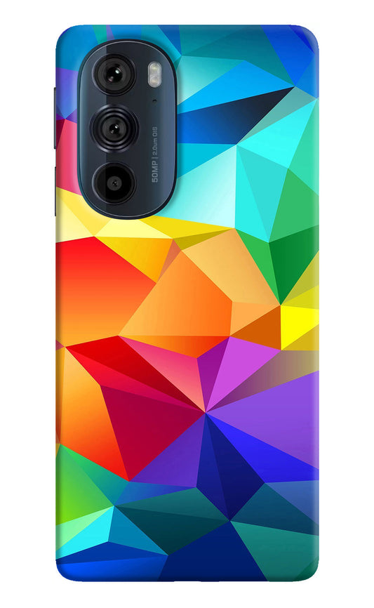 Abstract Pattern Moto Edge 30 Pro Back Cover