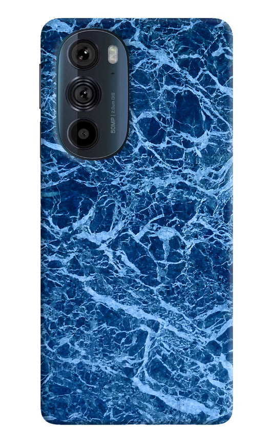 Blue Marble Moto Edge 30 Pro Hard Case Back Cover by Casekaro