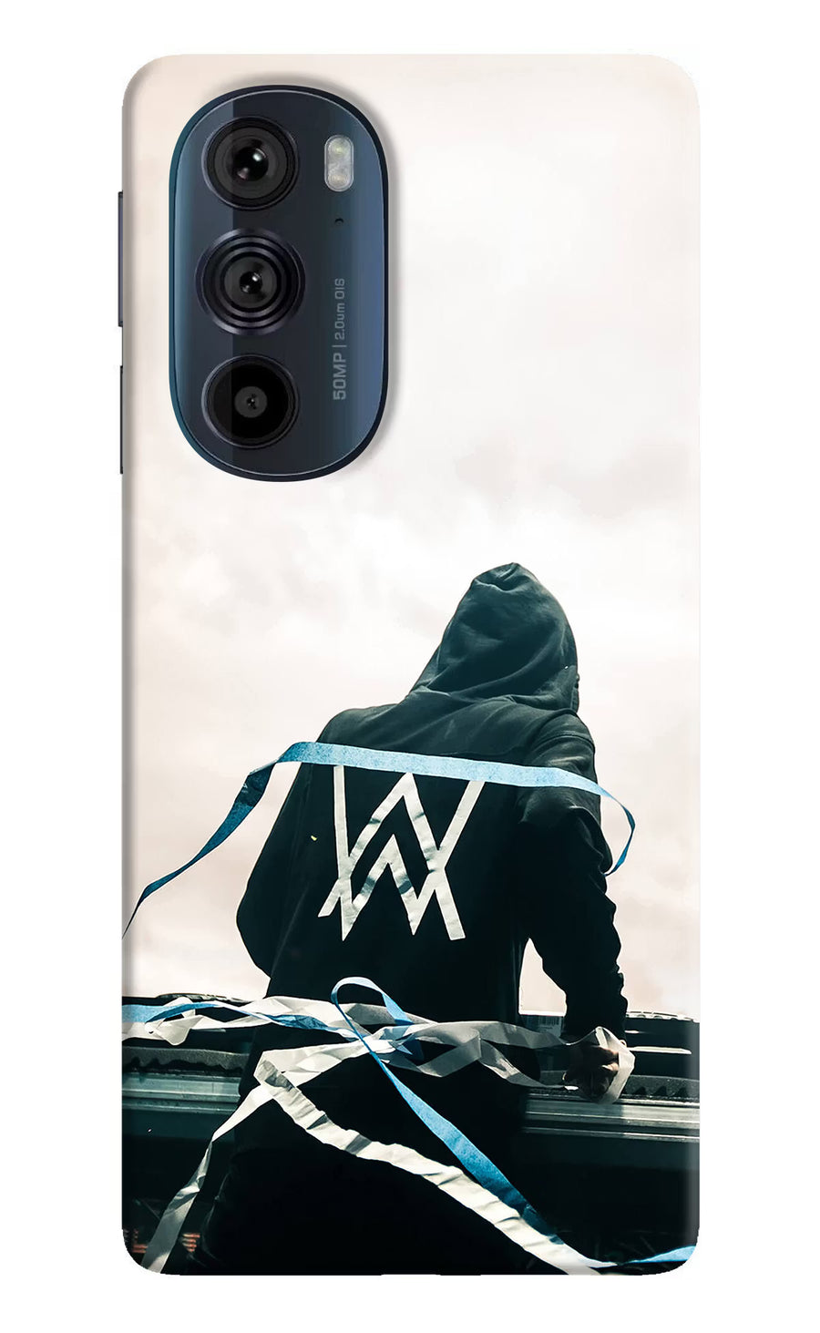 Alan Walker Moto Edge 30 Pro Back Cover, Hard case