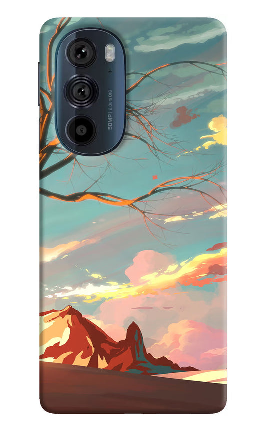 Scenery Moto Edge 30 Pro Hard Case Back Cover by Casekaro