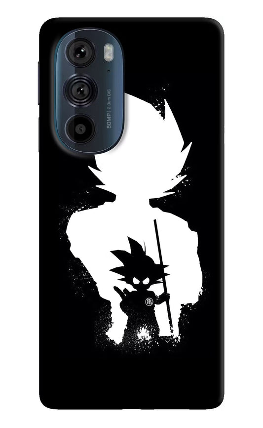 Goku Shadow Moto Edge 30 Pro Hard Case Back Cover by Casekaro