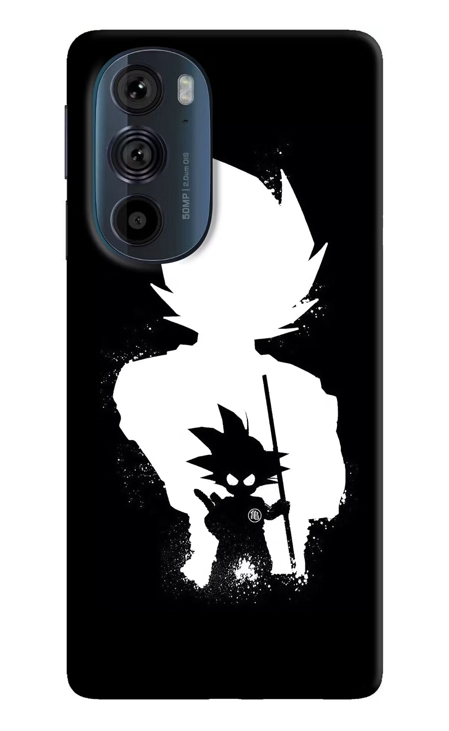 Goku Shadow Moto Edge 30 Pro Back Cover, Hard case