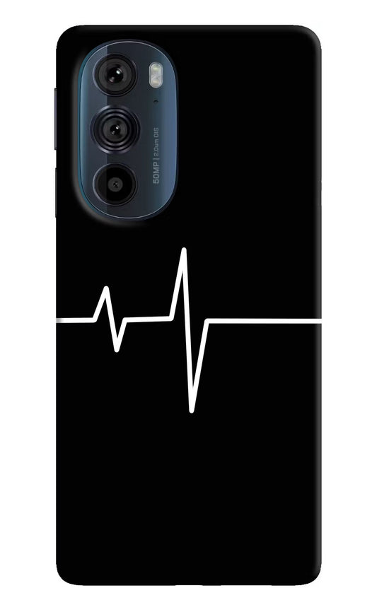 Heart Beats Moto Edge 30 Pro Hard Case Back Cover by Casekaro